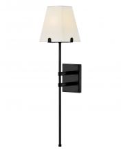 Hinkley Lighting 48270BK - Large Single Light Sconce