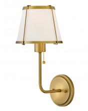 Hinkley Lighting 4890LDB-OW - Medium Single Light Sconce