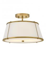 Hinkley Lighting 4893LDB-OW - Medium Semi-Flush Mount