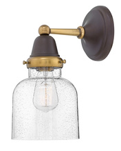 Hinkley Lighting 67003OZ - Medium Cylinder Glass Single Light Sconce