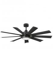 Hinkley Lighting 904260FBB-LWD - Turbine 60" LED Smart Fan