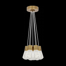 VC Modern TECH Lighting 700TDALVPMC7WNB-LED922 - Alva Pendant