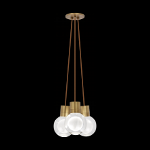 VC Modern TECH Lighting 700TDMINAP3CPNB-LED922 - Mina Pendant