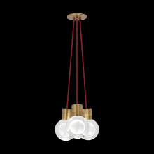 VC Modern TECH Lighting 700TDMINAP3CRNB-LED922 - Mina Pendant