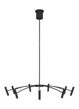 VC Modern TECH Lighting 700ARL40B-LED930 - Aerial 40 Chandelier