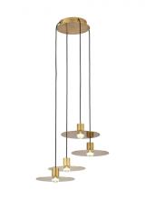 VC Modern TECH Lighting 700TRSPEVS4RNB-LED930 - Eaves 4 Light Chandelier