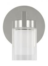 VC Modern TECH Lighting KWWS19927N-277 - Kelly Wearstler Esfera 1-light dimmable LED small sconce with polished nickel finish