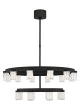 VC Modern TECH Lighting KWCH19827B - Esfera Two Tier Medium Chandelier