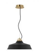 VC Modern TECH Lighting SLPD12827BNB - Forge Large Short Pendant