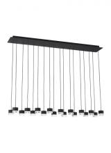 VC Modern TECH Lighting 700TRSPGBL18TB-LED930120 - Gable 18 Light Chandelier