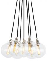 VC Modern TECH Lighting 700GMBMP7CR-LED927 - Gambit 7-Light Chandelier