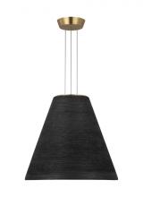 VC Modern TECH Lighting SLPD12627BNB - Karam Tapered Medium Pendant