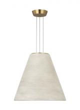 VC Modern TECH Lighting SLPD12627CRNB - Karam Tapered Medium Pendant