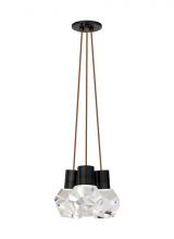 VC Modern TECH Lighting 700TDKIRAP3PB-LED922 - Kira Pendant