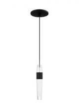 VC Modern TECH Lighting SLPD39727B - Lassell 1 Light Pendant