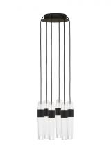 VC Modern TECH Lighting SLCH40027B - Sean Lavin Lassell 6 Light Chandelier