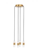 VC Modern TECH Lighting SLCH38327NB - Lassell Short 4 Light Chandelier