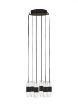 VC Modern TECH Lighting SLCH38427B - Lassell Short 6 Light Chandelier