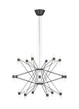 VC Modern TECH Lighting SLCH24827BZ - Lassell Three Tier X-Large Chandelier