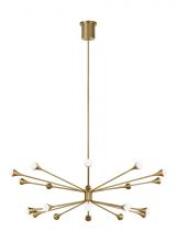 VC Modern TECH Lighting 700LDY20R-LED930 - Lody 20-Light Chandelier