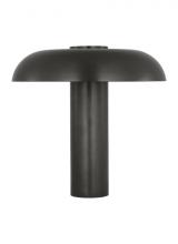 VC Modern TECH Lighting SLTB26627BZ - Sean Lavin Louver 1-light dimmable LED medium table lamp with dark bronze finish