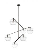 VC Modern TECH Lighting SLCH354CPAB - Lowing Grande Chandelier