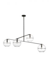 VC Modern TECH Lighting SLCH355CPAB - Lowing Medium Chandelier