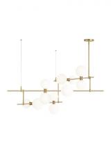 VC Modern TECH Lighting 700MDCHGRR - ModernRail Chandelier 2