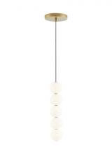 VC Modern TECH Lighting 700TDOBT5NB-LED927 - Orbet 5-Light Pendant