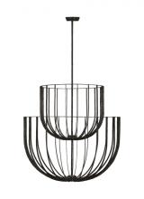 VC Modern TECH Lighting SLCH33027AI - Sanchi Large Two Tier Chandelier