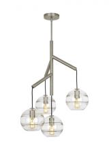 VC Modern TECH Lighting 700SDNMPR1CS-LED927 - Sedona Single Chandelier