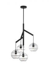 VC Modern TECH Lighting 700SDNMPR1CB - Sedona Single Chandelier