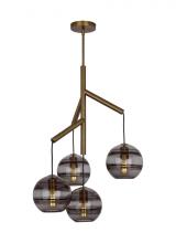 VC Modern TECH Lighting 700SDNMPR1KB - Sedona Single Chandelier