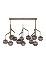 VC Modern TECH Lighting 700SDNMPL3KR-LED927 - Sedona Triple Chandelier