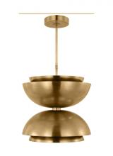 VC Modern TECH Lighting SLPD13227NB - Shanti Large Double Pendant