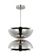 VC Modern TECH Lighting SLPD13227N - Shanti Large Double Pendant