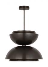 VC Modern TECH Lighting SLPD32227BZ - Shanti X-Large Double Asymmetric Pendant