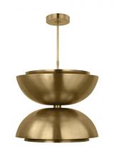 VC Modern TECH Lighting SLPD13327NB - Shanti X-Large Double Pendant