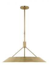 VC Modern TECH Lighting SLPD26727NB - Sean Lavin Sospeso 1-light dimmable LED extra large pendant with natural brass finish