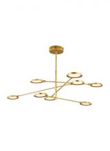 VC Modern TECH Lighting 700LSSPCTBR-LED930 - Spectica 8 Chandelier