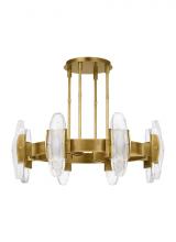 VC Modern TECH Lighting 700WYT8BR-LED927 - Wythe Large Chandelier