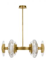 VC Modern TECH Lighting 700WYT6MBR-LED927 - Wythe Medium Chandelier