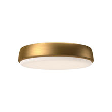 Alora Lighting FM503611AG - Laval 11-in Aged Gold LED Flush Mount