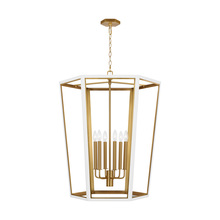 Studio Co. VC AC1106MWTBBS - Curt Large Lantern