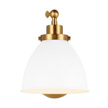 Studio Co. VC CW1131MWTBBS - Wellfleet Single Arm Dome Task Sconce