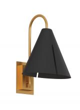 Studio Co. VC KW1131MBKBBS-L1 - Cambre Small Task Sconce